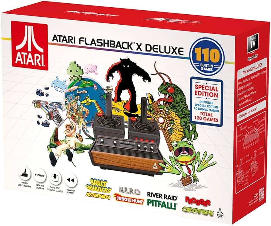 Amazon | Atari Flashback X デラックスレトロコンソール 120 ゲーム